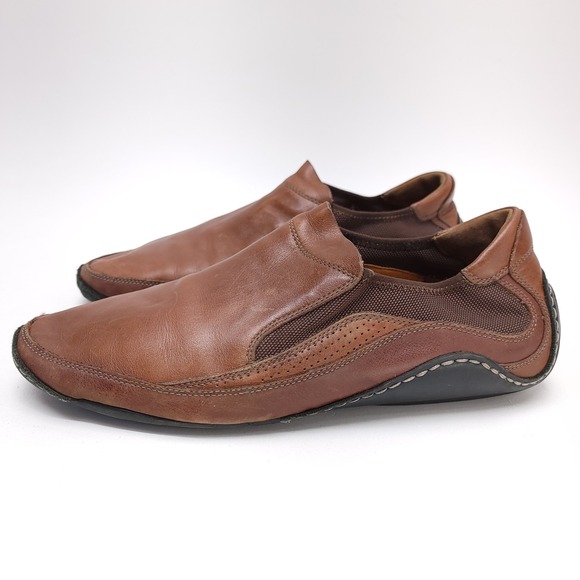 Cole Haan Other - COLE‎ HAAN Air Mens 11 Infinity Brown Leather Slip-On Comfort Shoes